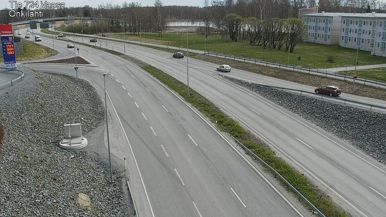 Weather Camera Image Road 724 Vaasa, Onkilahti, Vaasa, Pohjanmaa