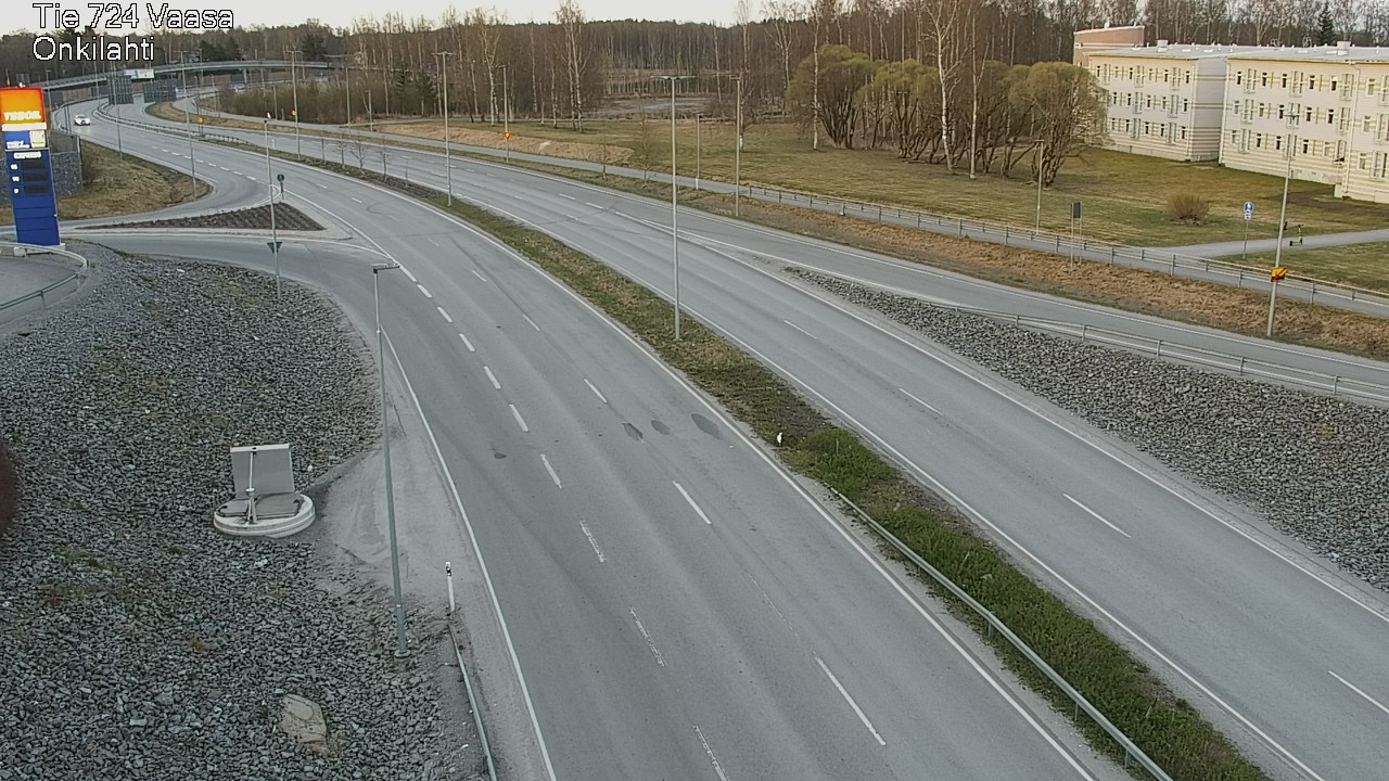 Weather Camera Image Road 724 Vaasa, Onkilahti, Vaasa, Pohjanmaa