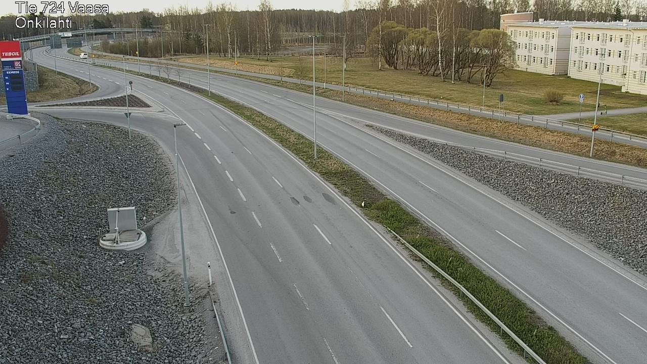 Weather Camera Image Väg 724 Vasa, Onkilahti, Vaasa, Pohjanmaa