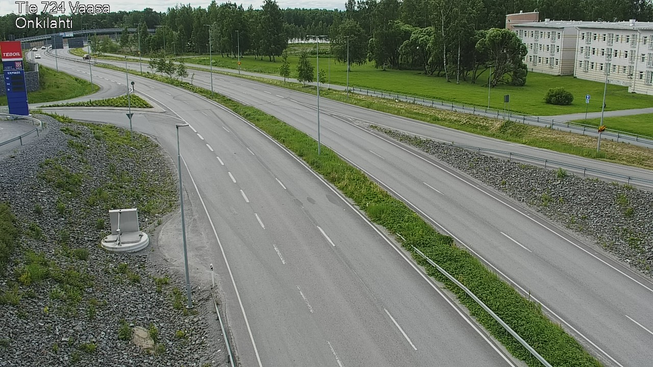 Weather Camera Image Väg 724 Vasa, Onkilahti, Vaasa, Pohjanmaa