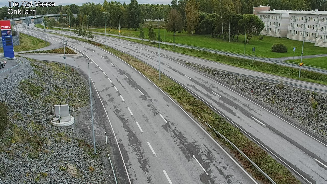 Weather Camera Image Road 724 Vaasa, Onkilahti, Vaasa, Pohjanmaa