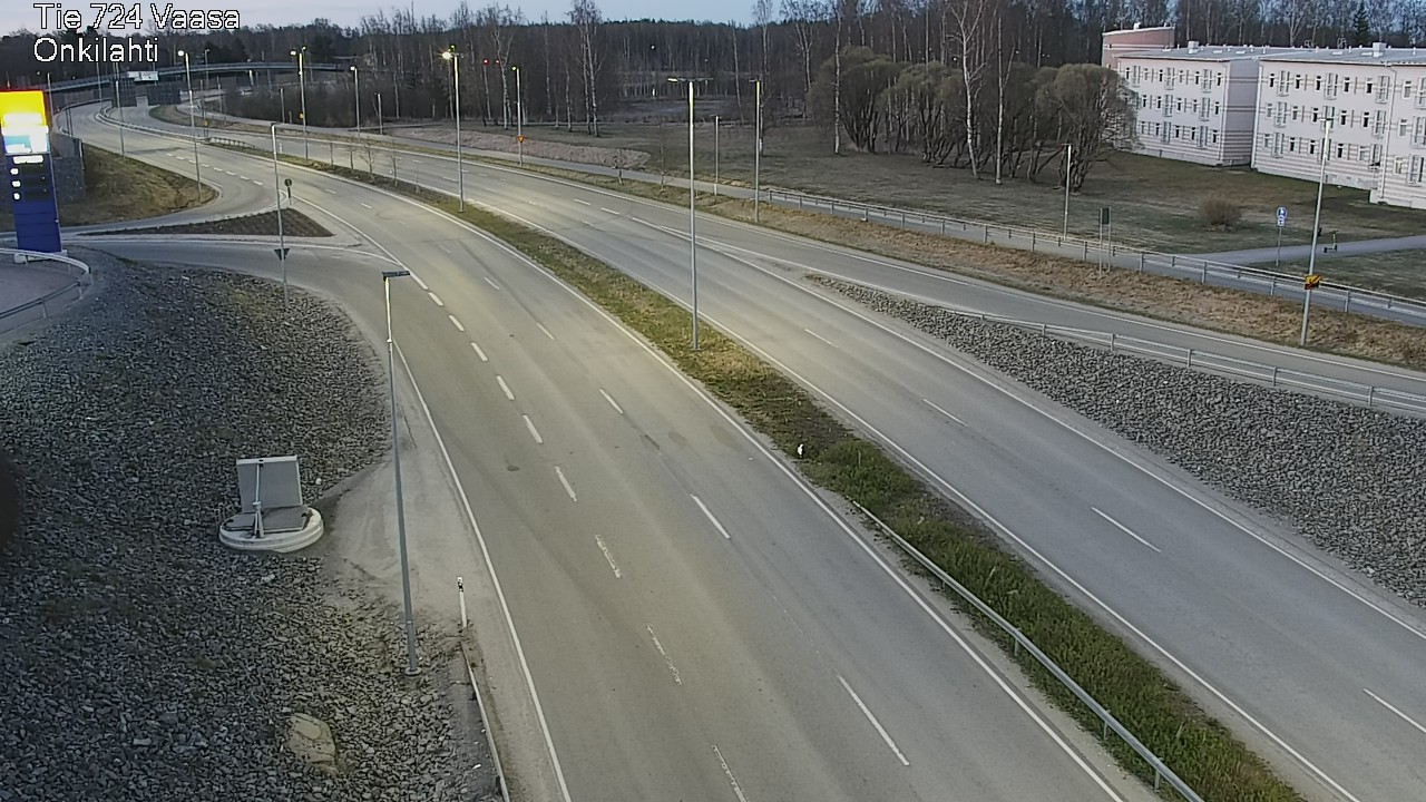 Weather Camera Image Road 724 Vaasa, Onkilahti, Vaasa, Pohjanmaa