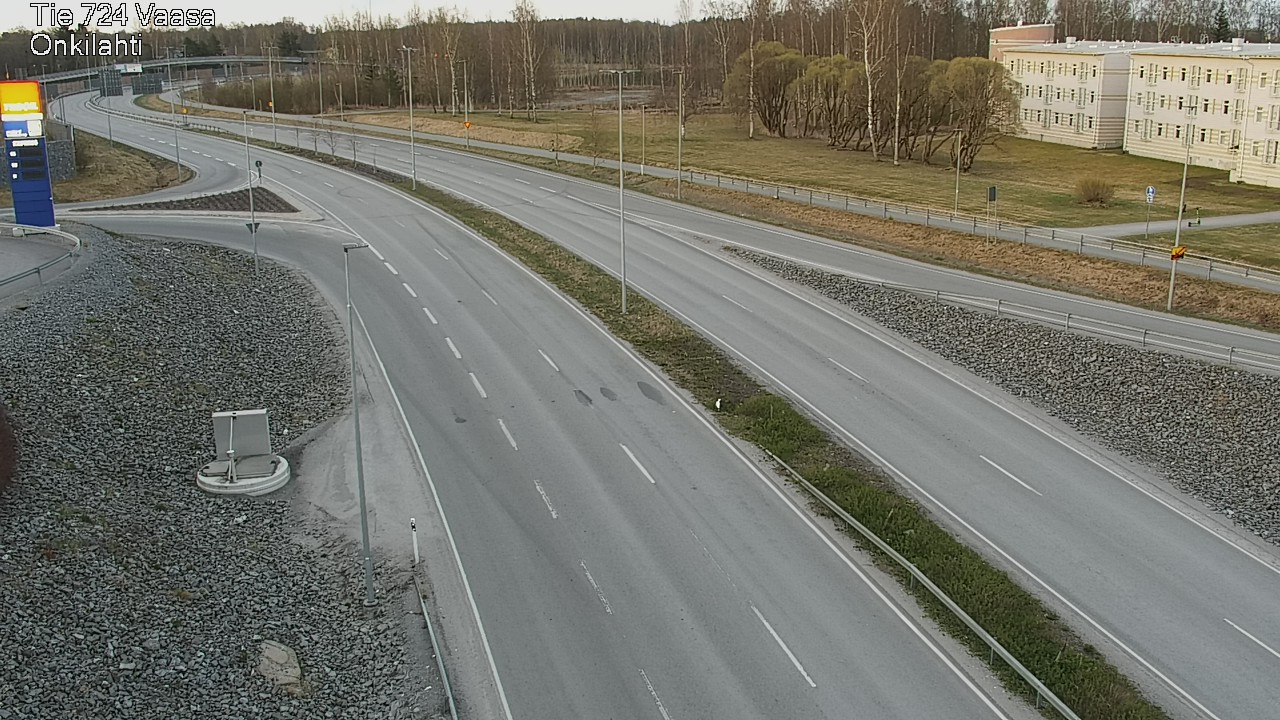 Weather Camera Image Road 724 Vaasa, Onkilahti, Vaasa, Pohjanmaa
