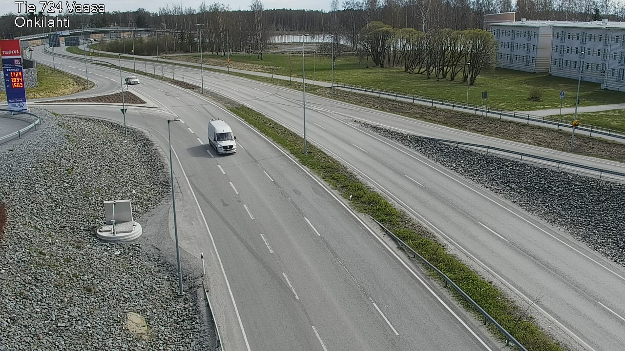 Weather Camera Image Väg 724 Vasa, Onkilahti, Vaasa, Pohjanmaa