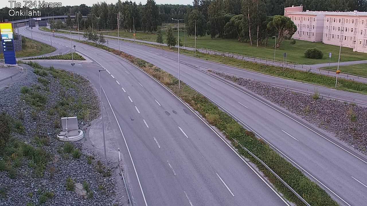 Weather Camera Image Road 724 Vaasa, Onkilahti, Vaasa, Pohjanmaa