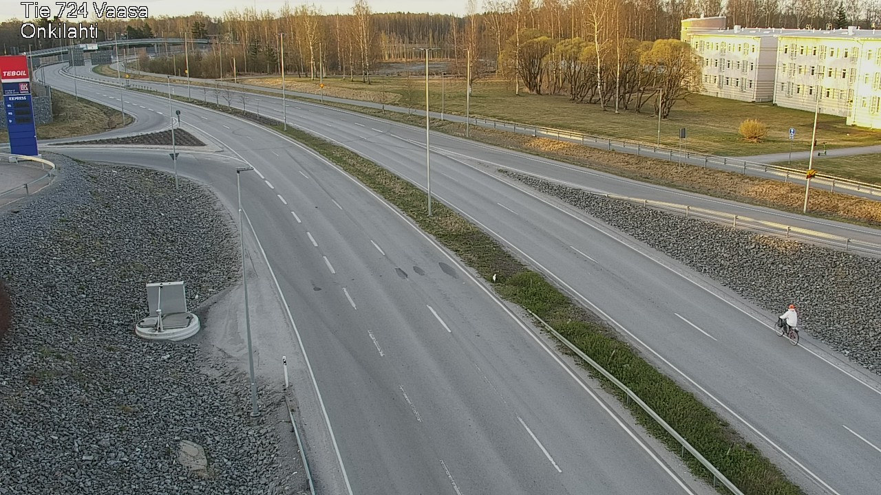 Weather Camera Image Väg 724 Vasa, Onkilahti, Vaasa, Pohjanmaa