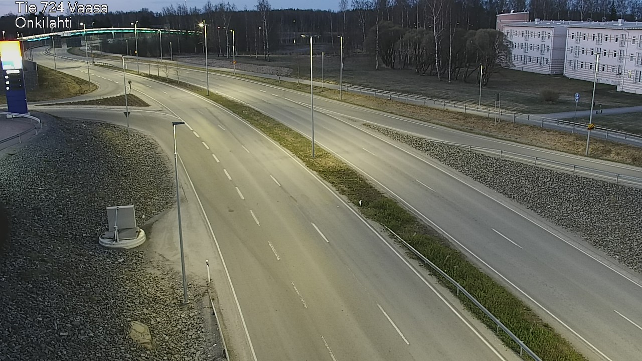 Weather Camera Image Road 724 Vaasa, Onkilahti, Vaasa, Pohjanmaa