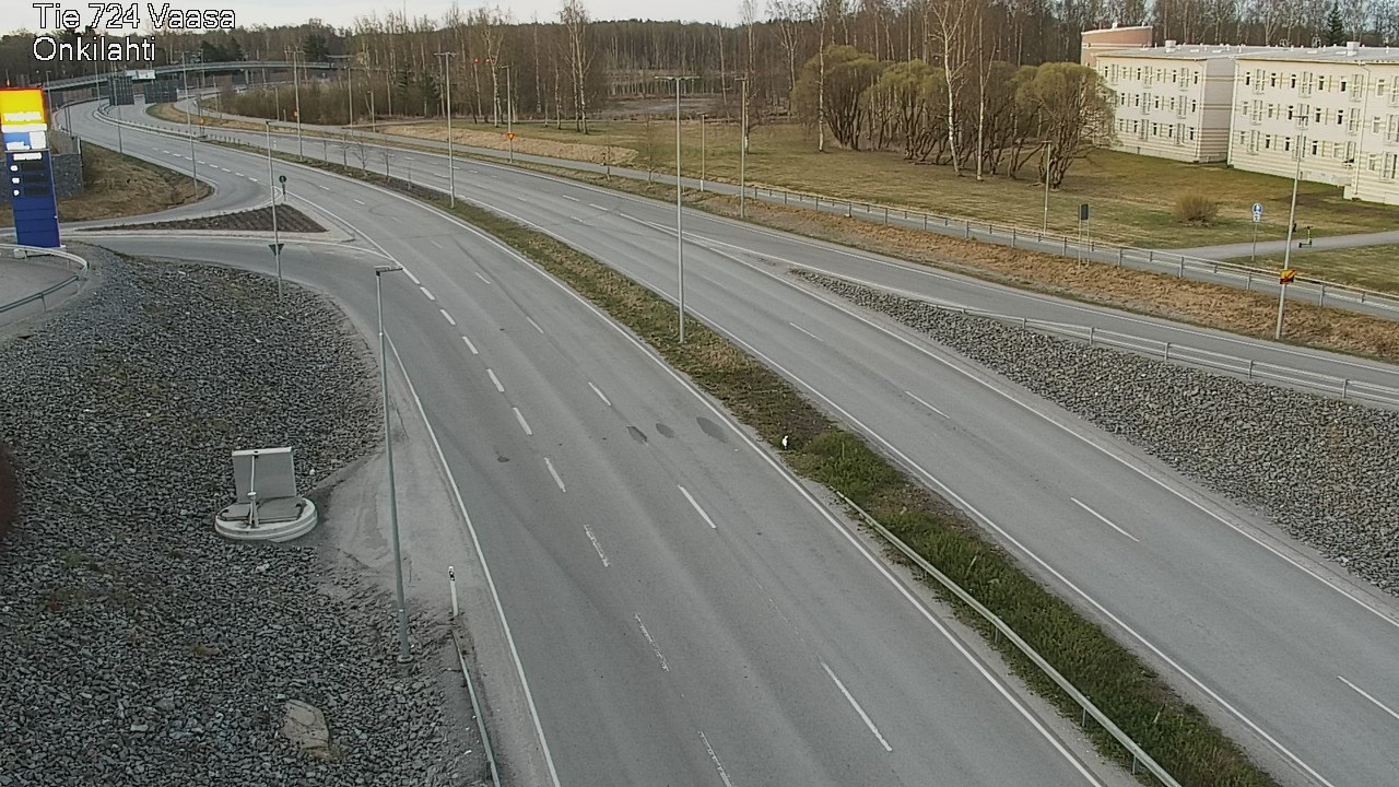 Weather Camera Image Road 724 Vaasa, Onkilahti, Vaasa, Pohjanmaa