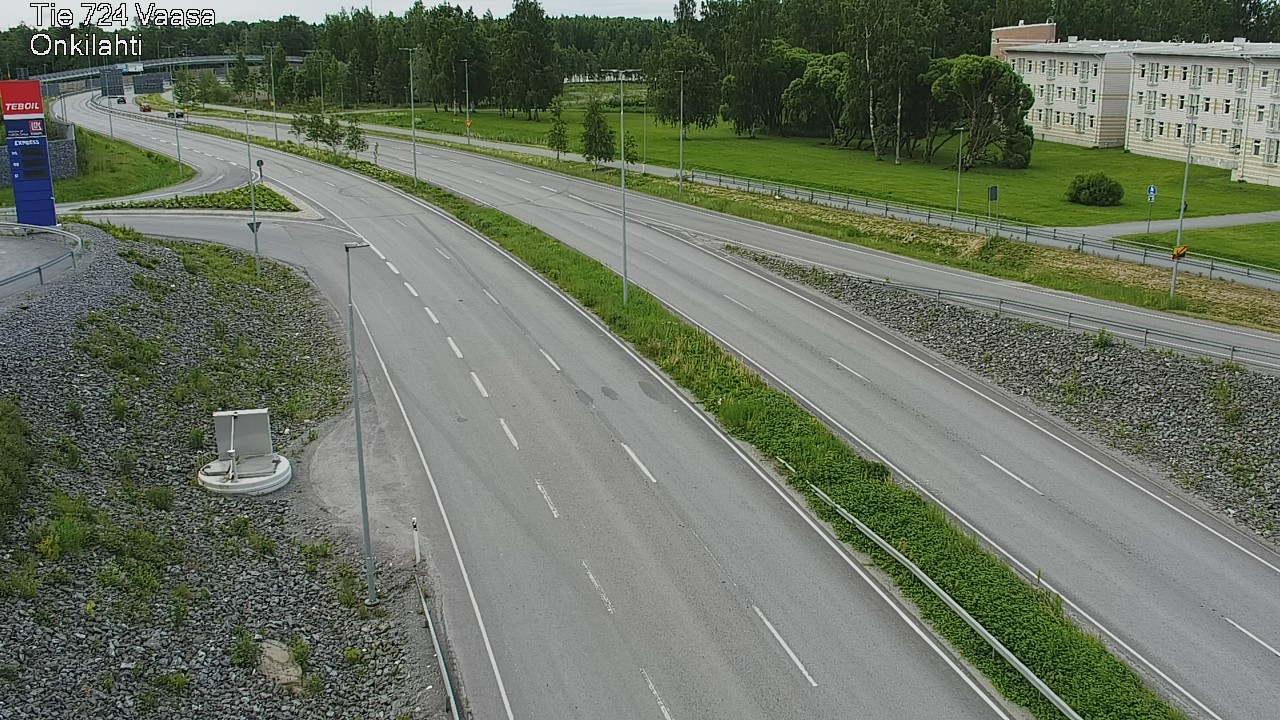 Weather Camera Image Road 724 Vaasa, Onkilahti, Vaasa, Pohjanmaa