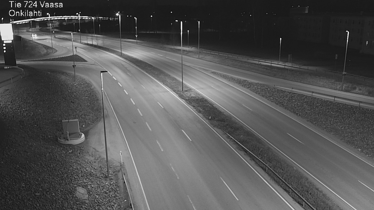 Weather Camera Image Road 724 Vaasa, Onkilahti, Vaasa, Pohjanmaa