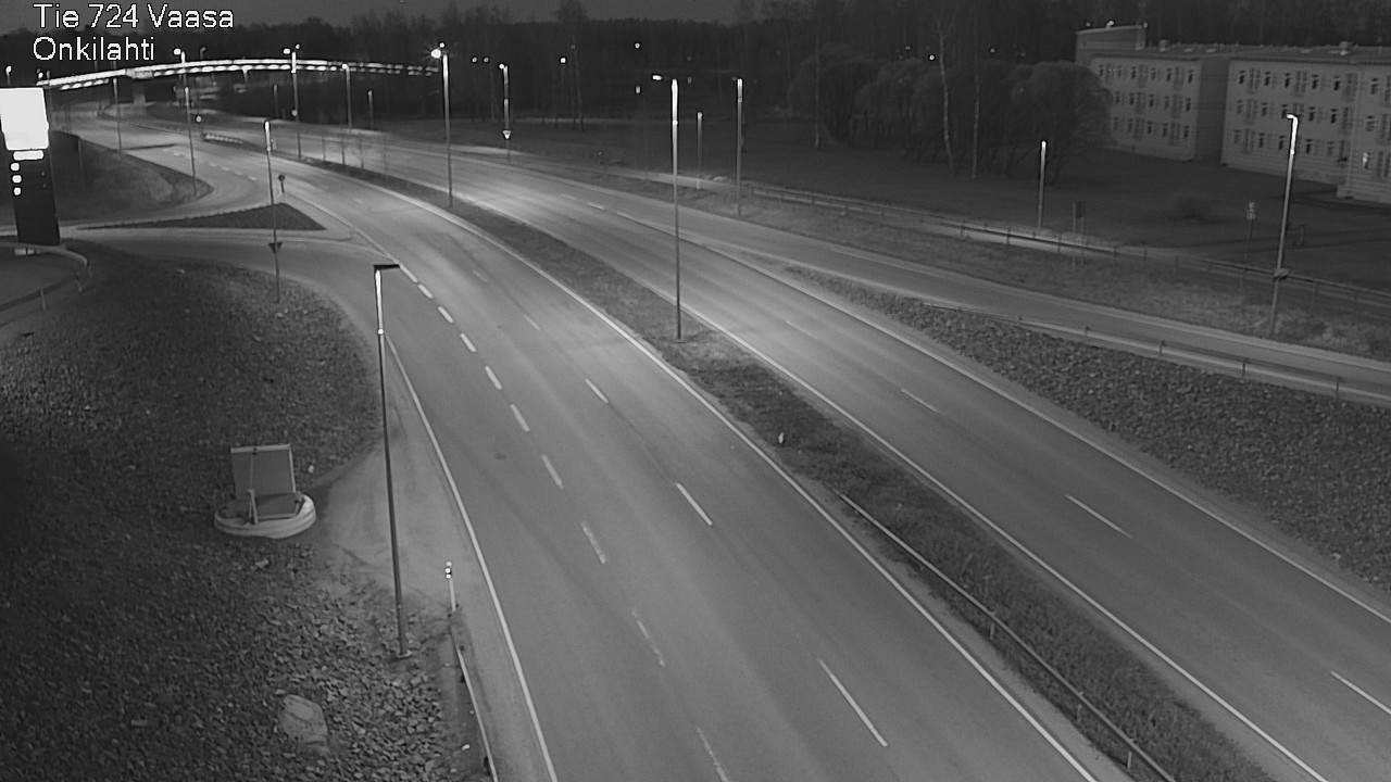 Weather Camera Image Road 724 Vaasa, Onkilahti, Vaasa, Pohjanmaa