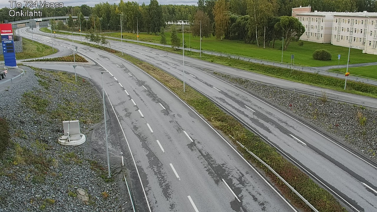 Weather Camera Image Road 724 Vaasa, Onkilahti, Vaasa, Pohjanmaa