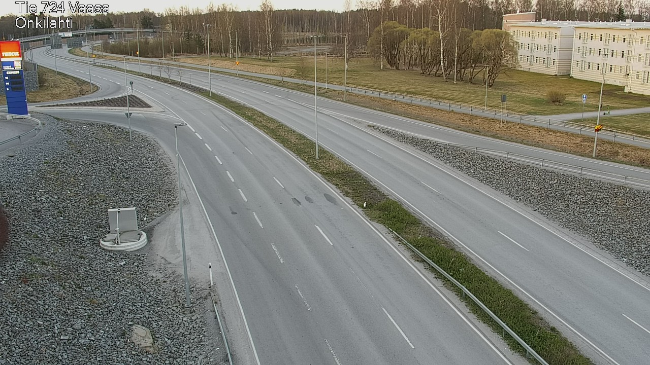 Weather Camera Image Road 724 Vaasa, Onkilahti, Vaasa, Pohjanmaa