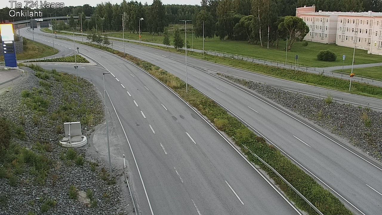 Weather Camera Image Road 724 Vaasa, Onkilahti, Vaasa, Pohjanmaa