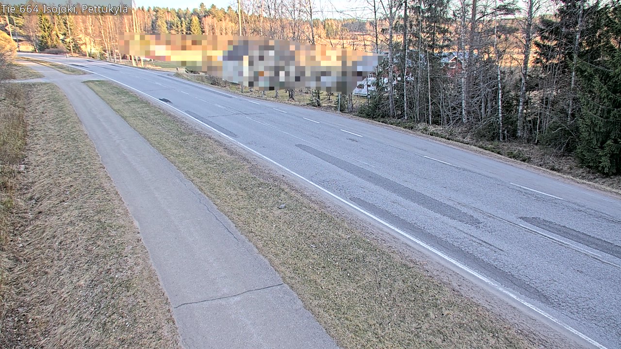 Weather Camera Image Väg 664 Storå Pettukylä, Isojoki, Etelä-Pohjanmaa
