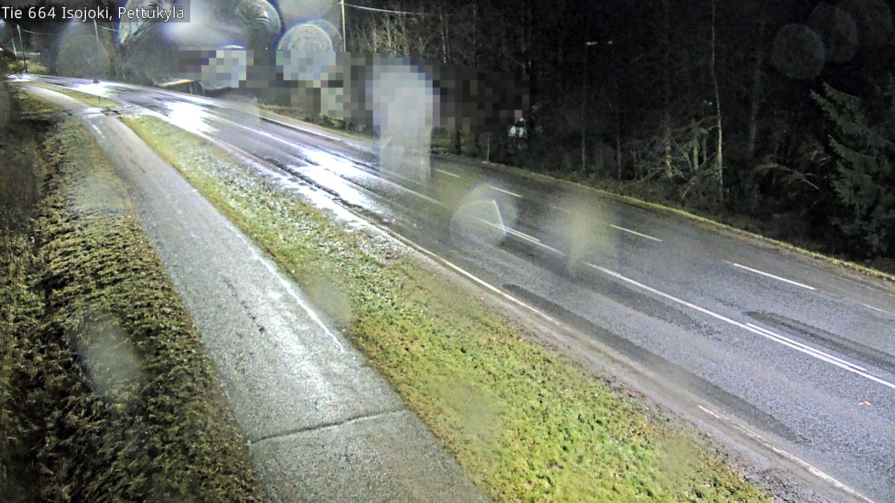 Weather Camera Image Road 664 Isojoki Pettukylä, Isojoki, Etelä-Pohjanmaa