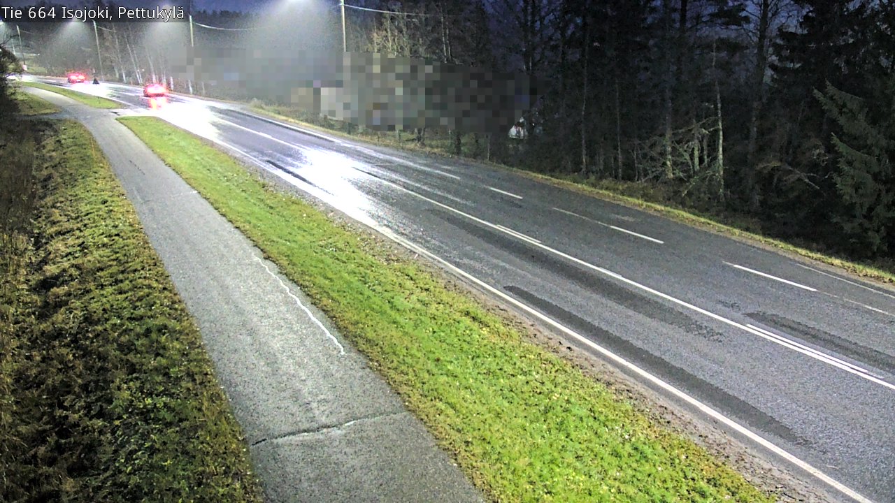 Weather Camera Image Road 664 Isojoki Pettukylä, Isojoki, Etelä-Pohjanmaa