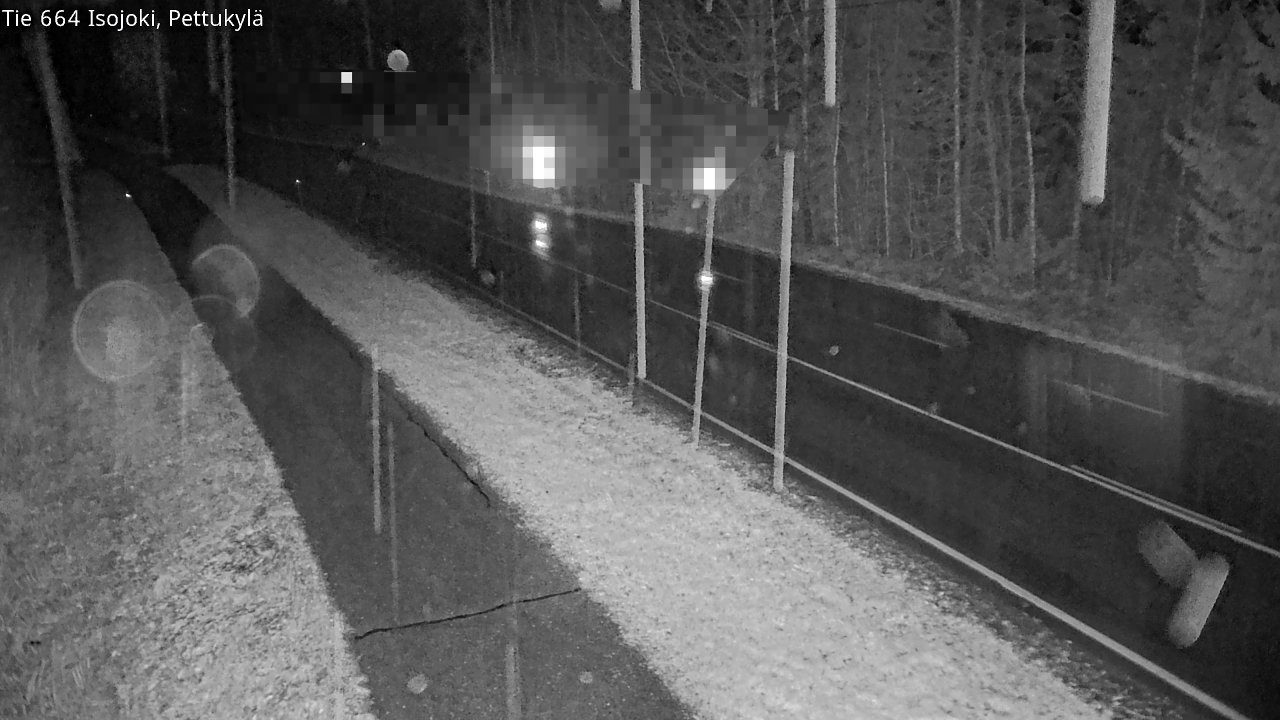 Weather Camera Image Väg 664 Storå Pettukylä, Isojoki, Etelä-Pohjanmaa