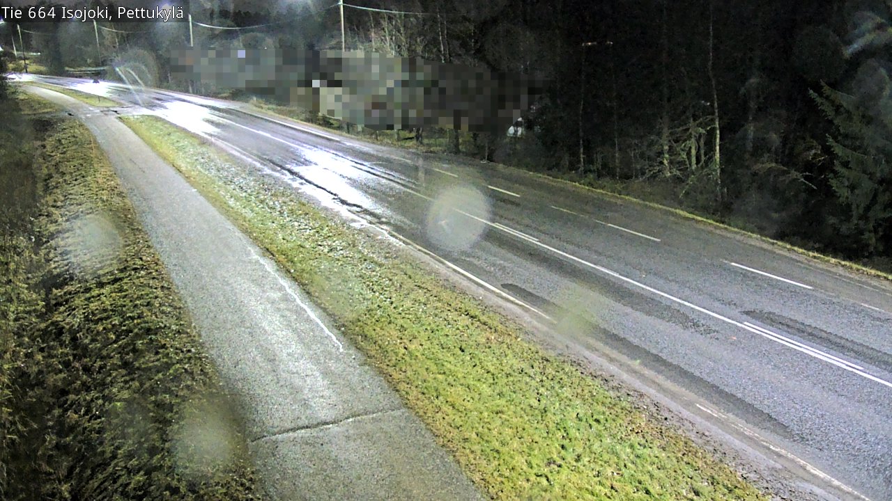 Weather Camera Image Road 664 Isojoki Pettukylä, Isojoki, Etelä-Pohjanmaa
