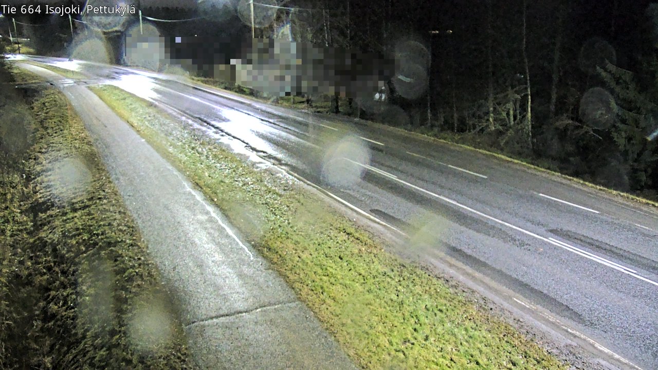 Weather Camera Image Road 664 Isojoki Pettukylä, Isojoki, Etelä-Pohjanmaa