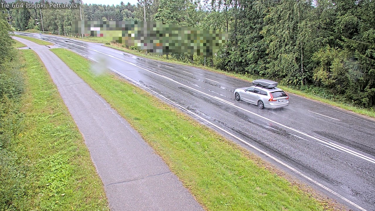 Weather Camera Image Väg 664 Storå Pettukylä, Isojoki, Etelä-Pohjanmaa