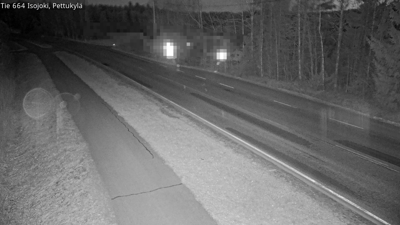 Weather Camera Image Väg 664 Storå Pettukylä, Isojoki, Etelä-Pohjanmaa