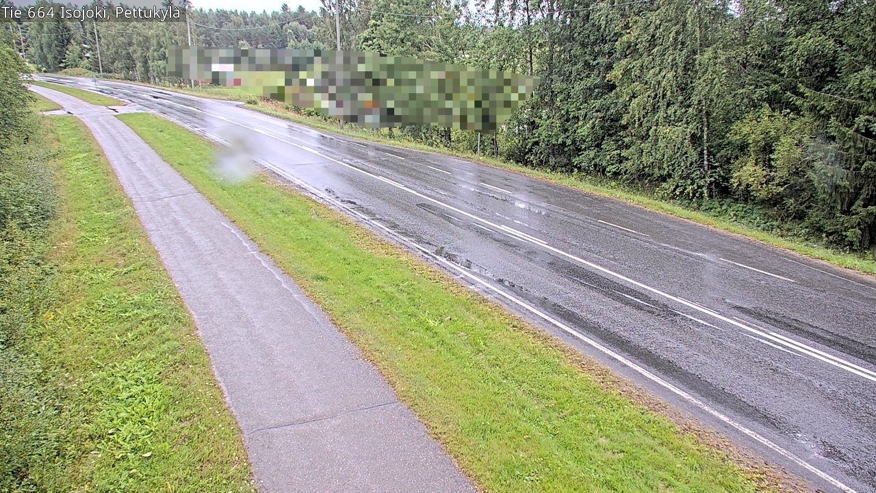 Weather Camera Image Väg 664 Storå Pettukylä, Isojoki, Etelä-Pohjanmaa