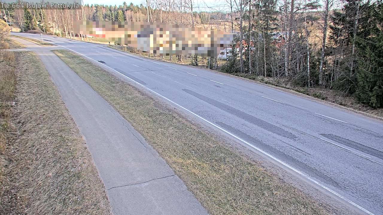 Weather Camera Image Väg 664 Storå Pettukylä, Isojoki, Etelä-Pohjanmaa