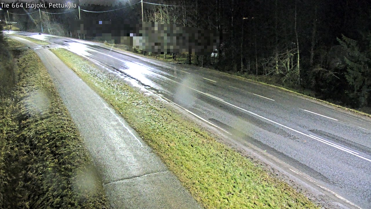 Weather Camera Image Road 664 Isojoki Pettukylä, Isojoki, Etelä-Pohjanmaa