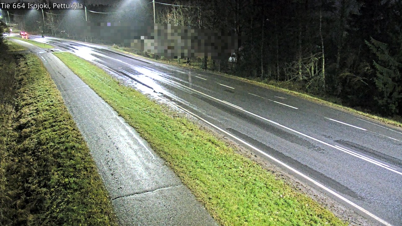Weather Camera Image Road 664 Isojoki Pettukylä, Isojoki, Etelä-Pohjanmaa