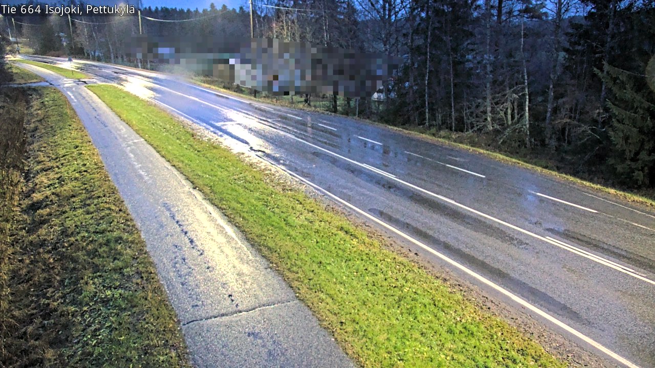 Weather Camera Image Väg 664 Storå Pettukylä, Isojoki, Etelä-Pohjanmaa
