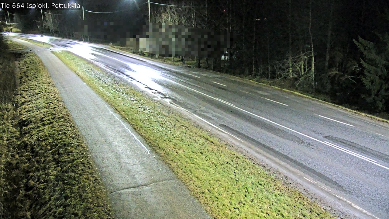 Weather Camera Image Road 664 Isojoki Pettukylä, Isojoki, Etelä-Pohjanmaa