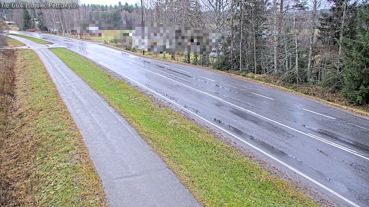 Weather Camera Image Väg 664 Storå Pettukylä, Isojoki, Etelä-Pohjanmaa
