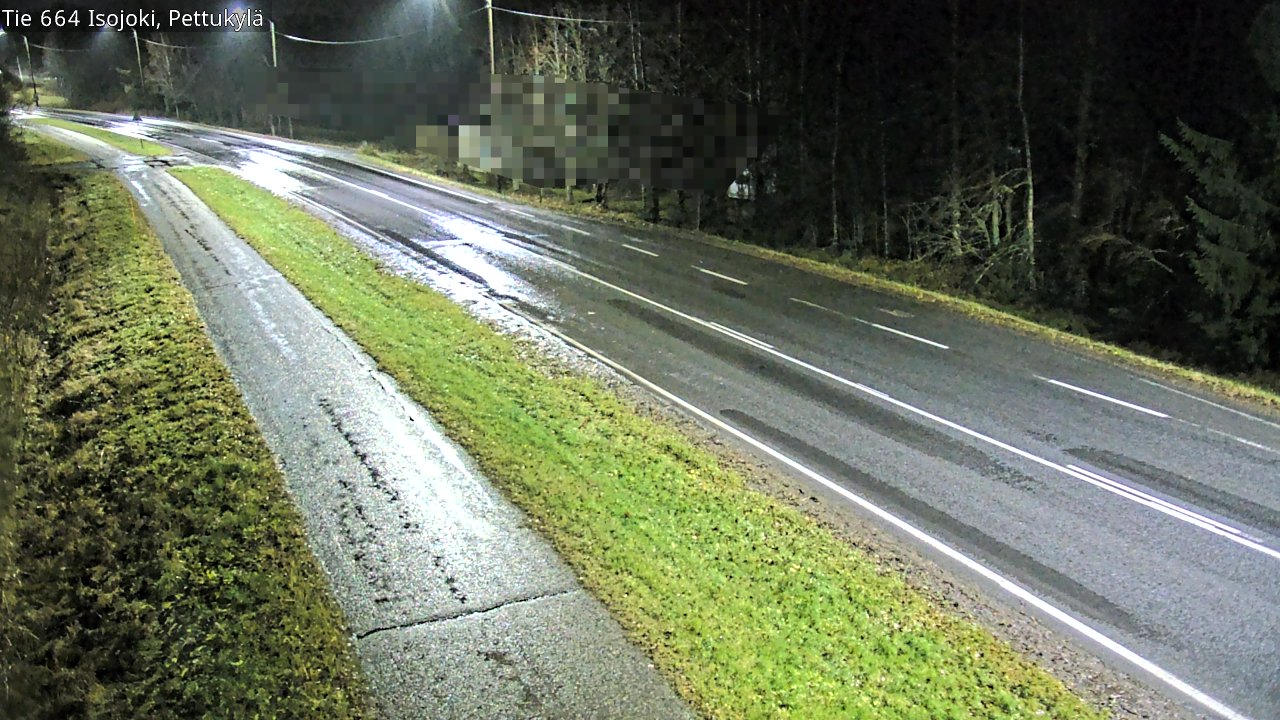 Weather Camera Image Väg 664 Storå Pettukylä, Isojoki, Etelä-Pohjanmaa