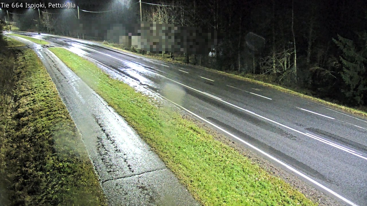 Weather Camera Image Väg 664 Storå Pettukylä, Isojoki, Etelä-Pohjanmaa