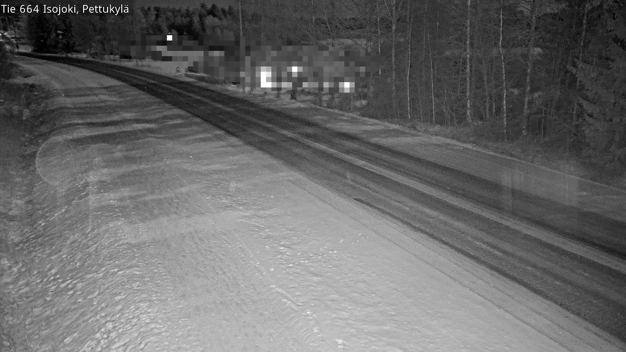 Weather Camera Image Väg 664 Storå Pettukylä, Isojoki, Etelä-Pohjanmaa