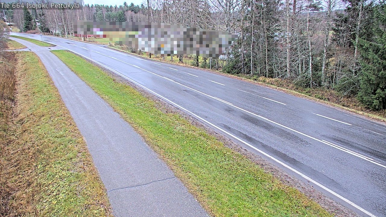 Weather Camera Image Väg 664 Storå Pettukylä, Isojoki, Etelä-Pohjanmaa