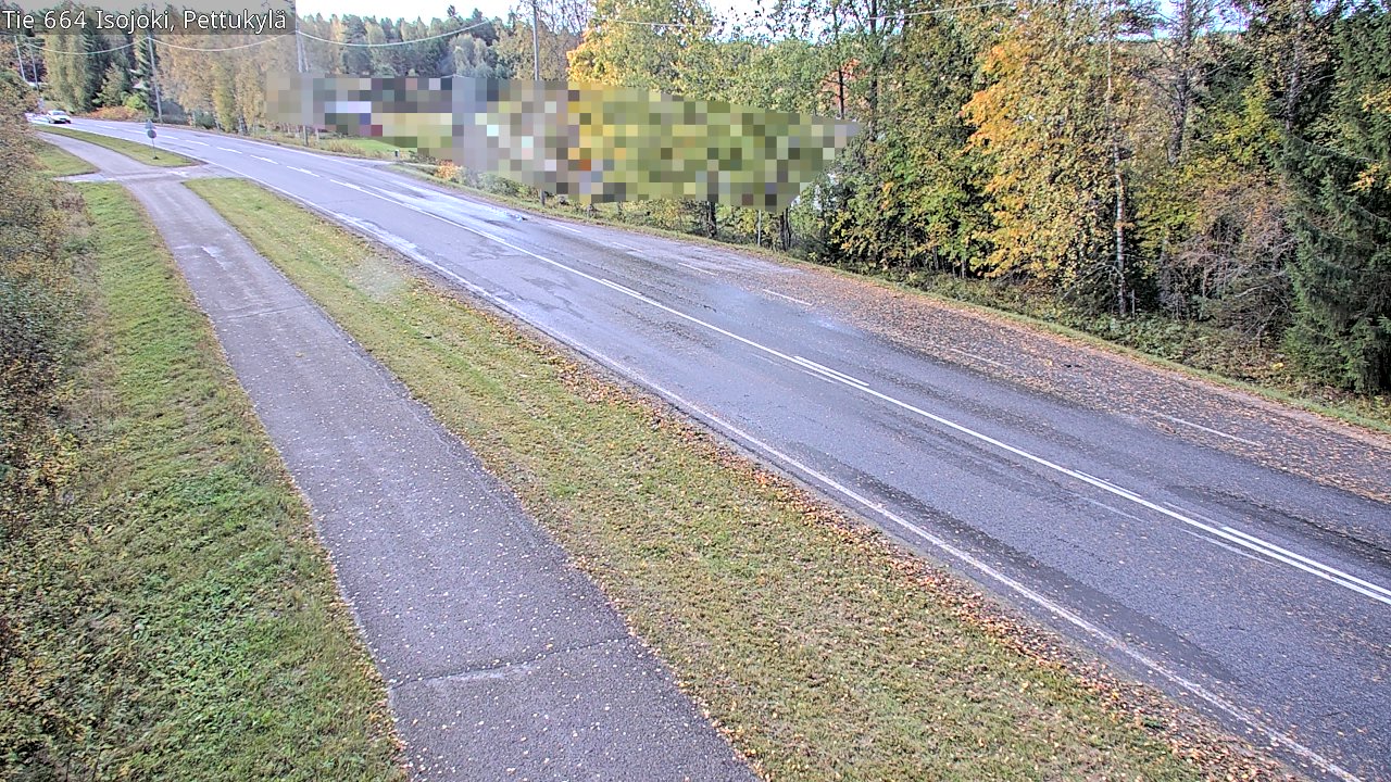 Weather Camera Image Road 664 Isojoki Pettukylä, Isojoki, Etelä-Pohjanmaa