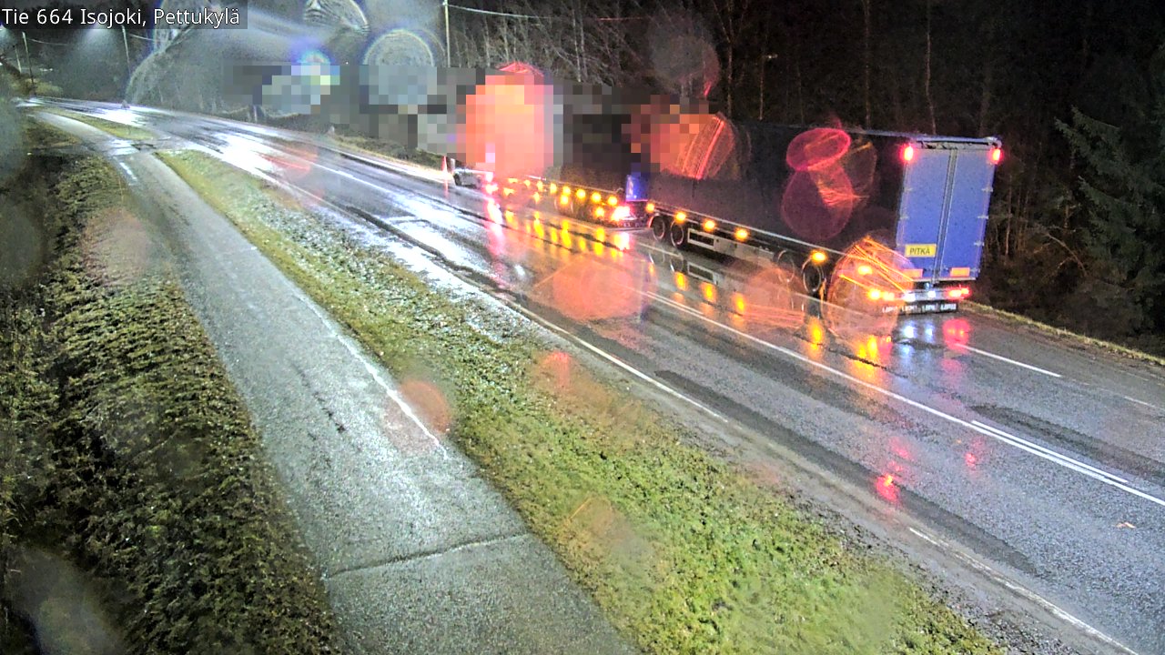Weather Camera Image Road 664 Isojoki Pettukylä, Isojoki, Etelä-Pohjanmaa