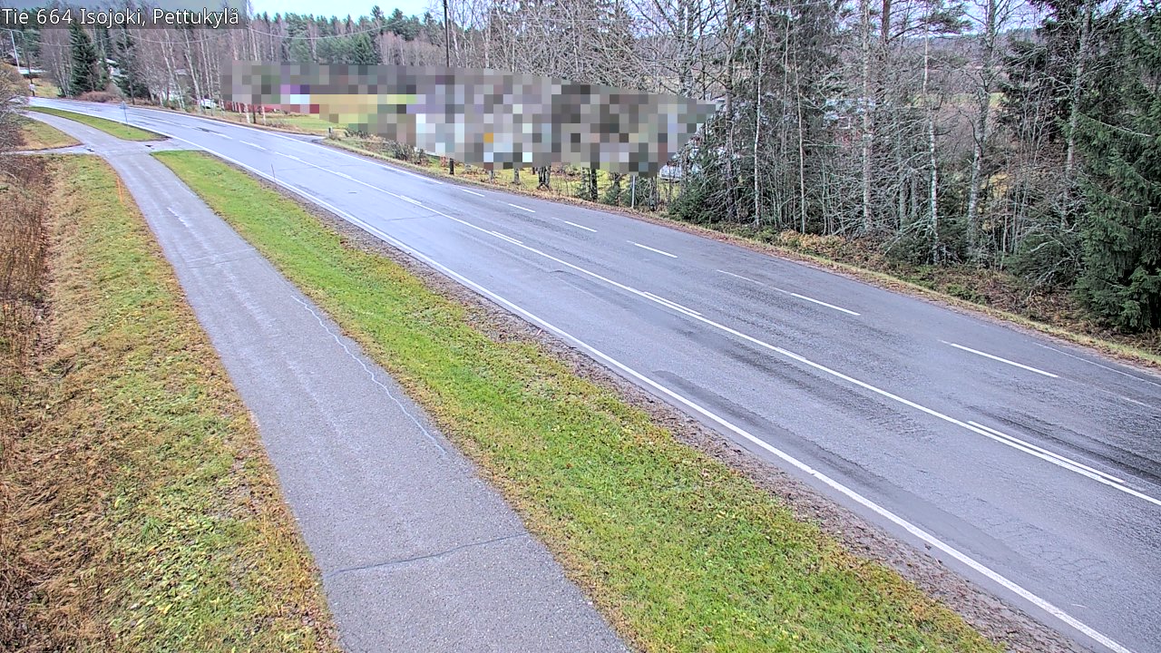 Weather Camera Image Väg 664 Storå Pettukylä, Isojoki, Etelä-Pohjanmaa