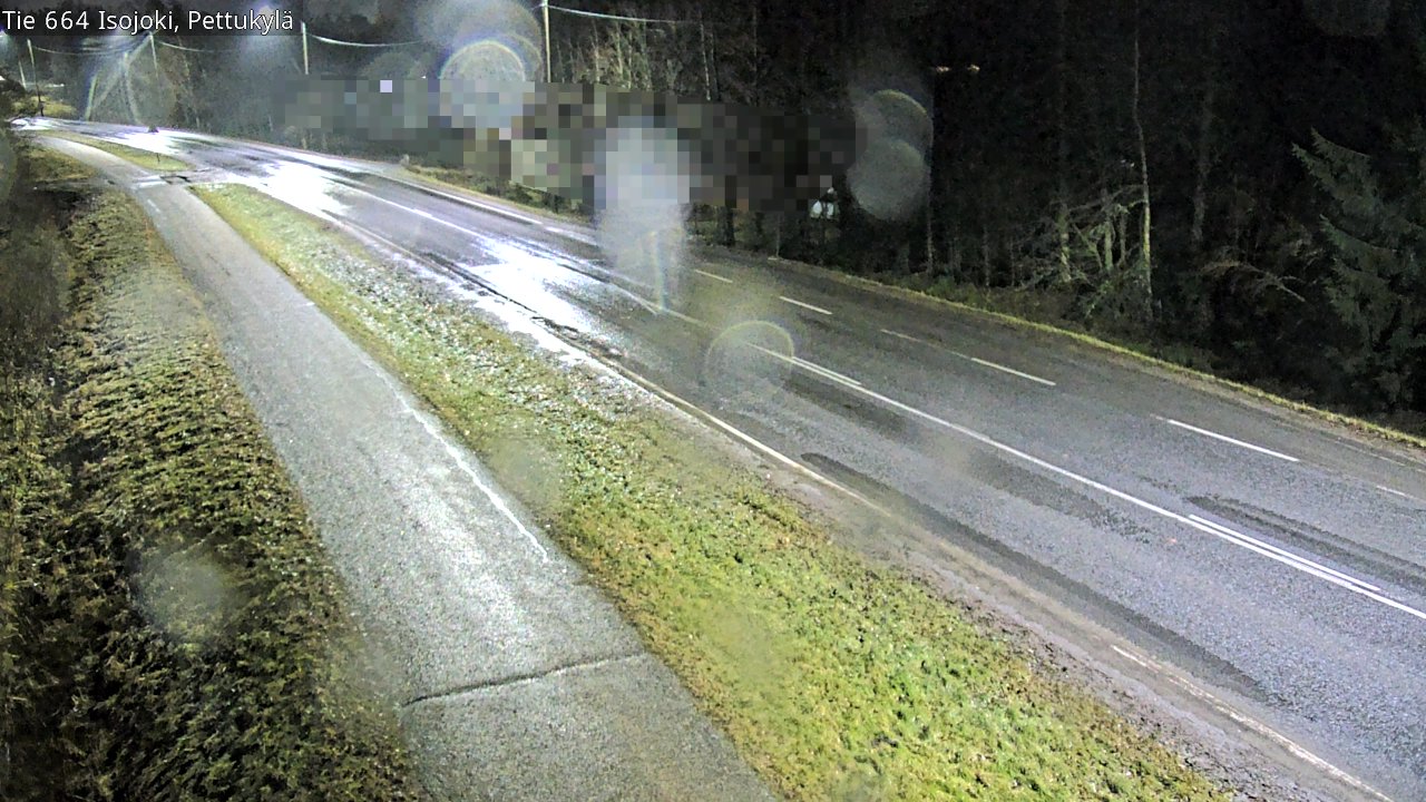 Weather Camera Image Road 664 Isojoki Pettukylä, Isojoki, Etelä-Pohjanmaa