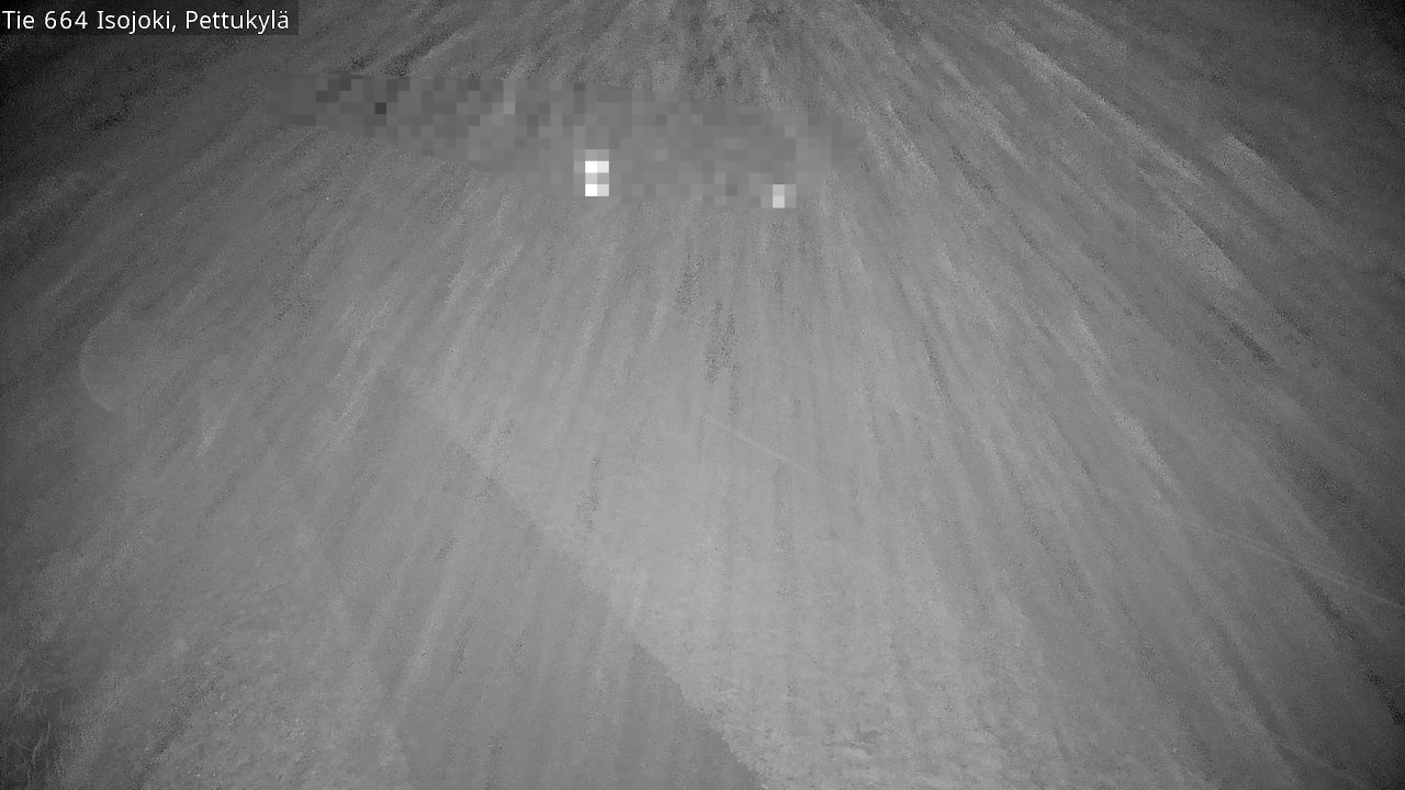 Weather Camera Image Road 664 Isojoki Pettukylä, Isojoki, Etelä-Pohjanmaa
