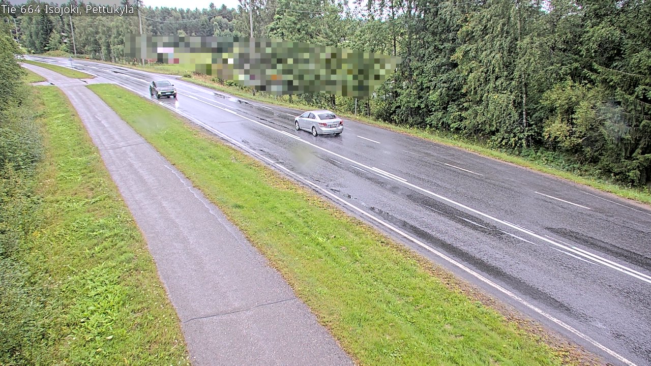 Weather Camera Image Väg 664 Storå Pettukylä, Isojoki, Etelä-Pohjanmaa