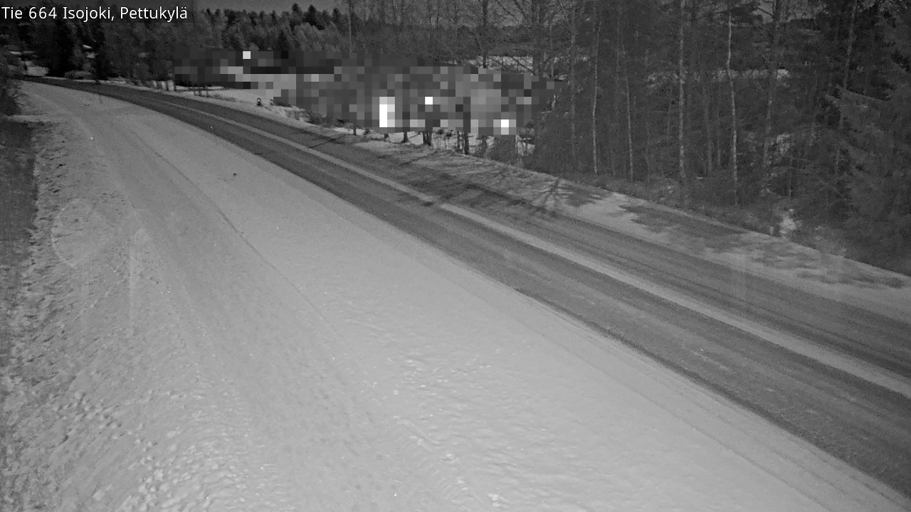 Weather Camera Image Road 664 Isojoki Pettukylä, Isojoki, Etelä-Pohjanmaa