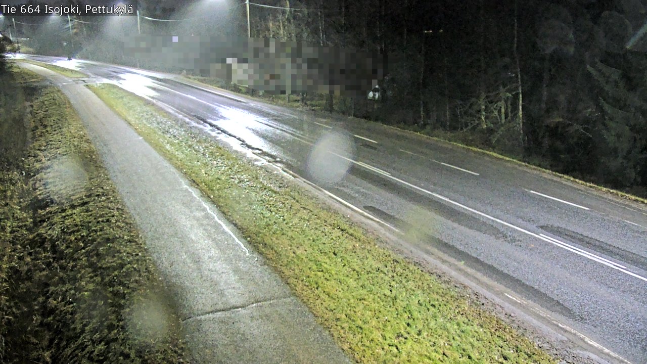 Weather Camera Image Road 664 Isojoki Pettukylä, Isojoki, Etelä-Pohjanmaa