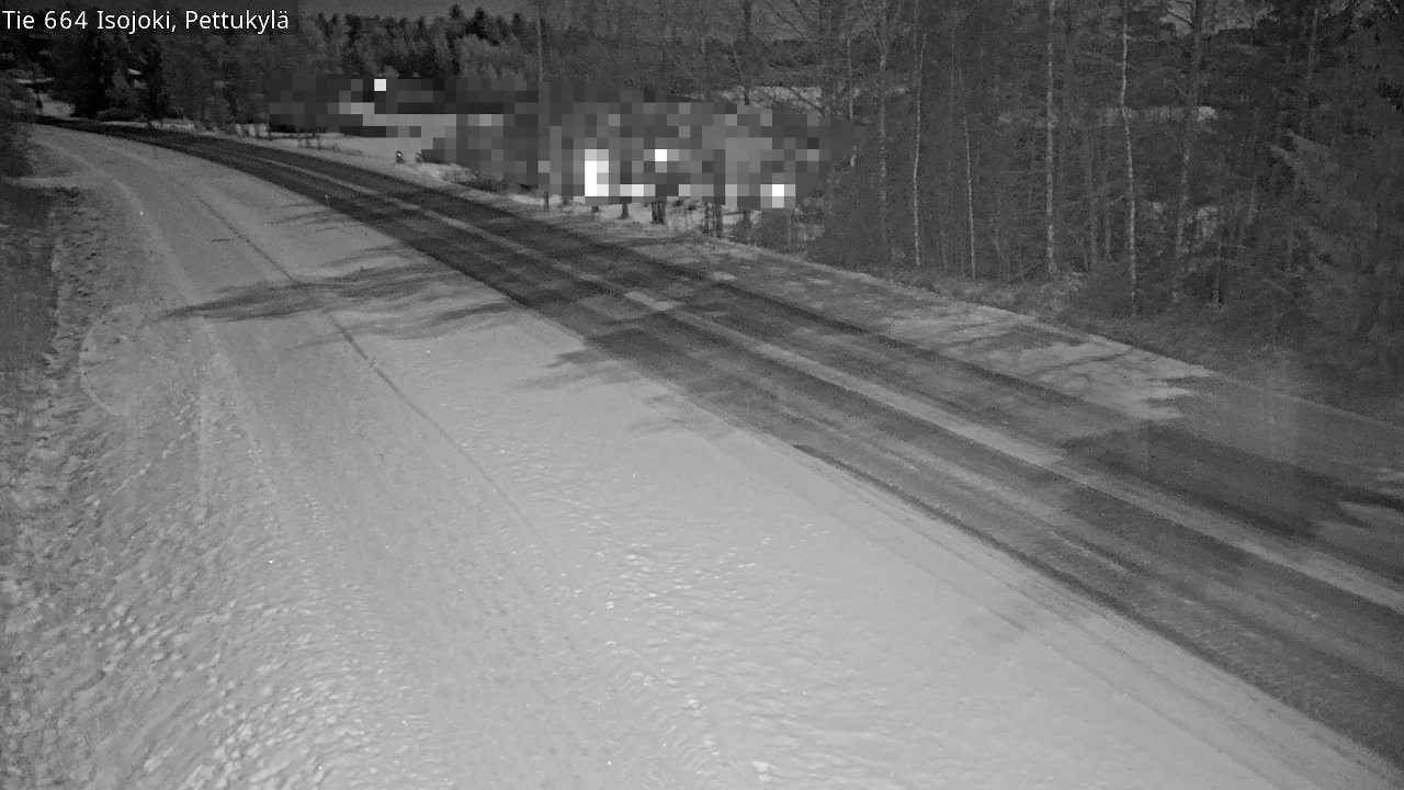 Weather Camera Image Road 664 Isojoki Pettukylä, Isojoki, Etelä-Pohjanmaa