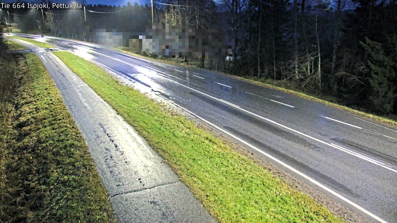 Weather Camera Image Väg 664 Storå Pettukylä, Isojoki, Etelä-Pohjanmaa