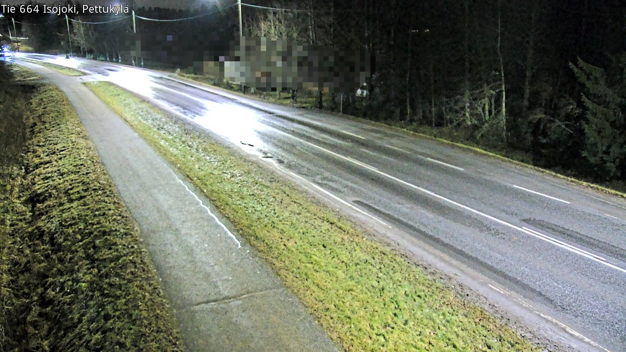 Weather Camera Image Road 664 Isojoki Pettukylä, Isojoki, Etelä-Pohjanmaa