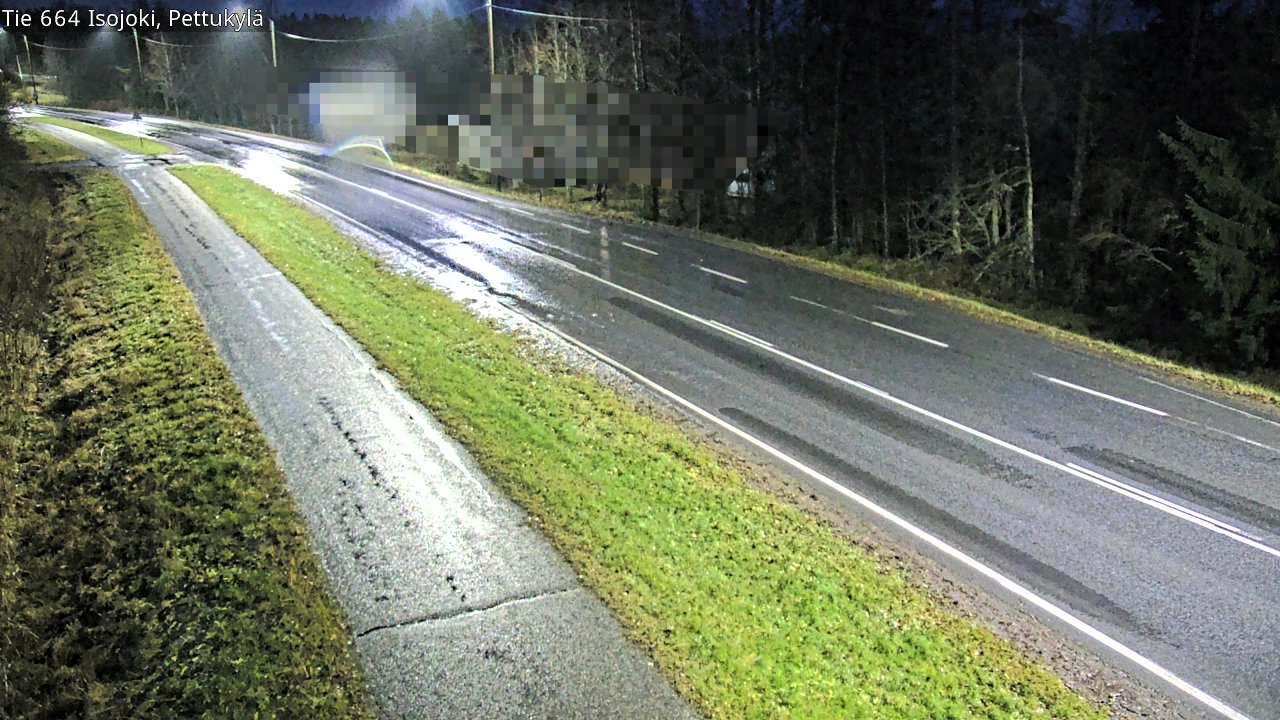 Weather Camera Image Väg 664 Storå Pettukylä, Isojoki, Etelä-Pohjanmaa