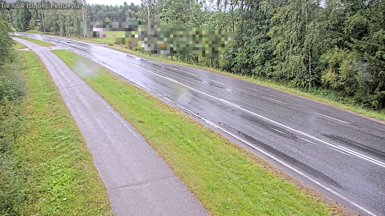 Weather Camera Image Väg 664 Storå Pettukylä, Isojoki, Etelä-Pohjanmaa